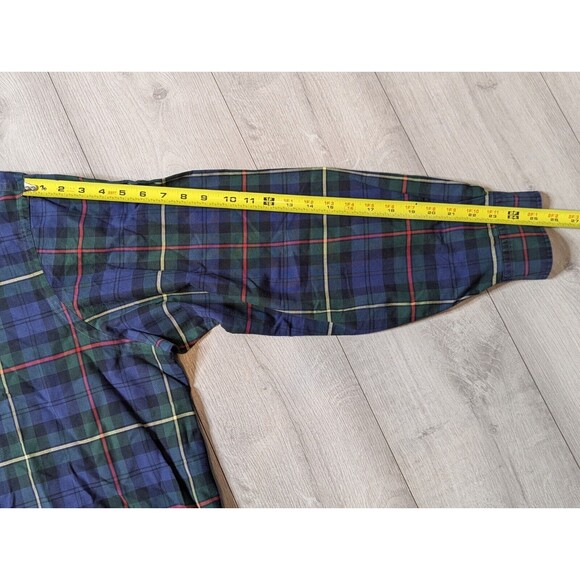 Ralph Lauren Long Sleeve Button Down Shirt Men 3XB Multi Color Plaid Print Pony - Picture 11 of 12